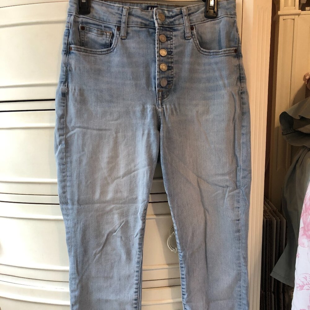 Gap Denim Curvy True Skinny Button-Fly Light Wash Women’s Jeans - Size 29